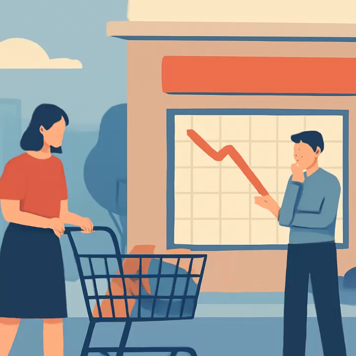 El consumo en supermercados registró en noviembre su mayor caída mensual desde diciembre de 2023