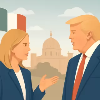 Giorgia Meloni habló con Donald Trump y rechazó participar en el Consejo de Paz para Gaza