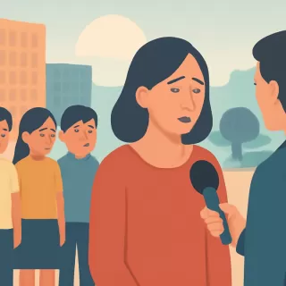 Testimonio de la tía sobre la desaparición y recuperación de cuatro niños en San Juan