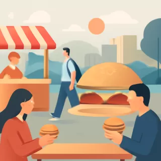 Mendoza prepara la segunda edición del Mundial de la Hamburguesa en febrero