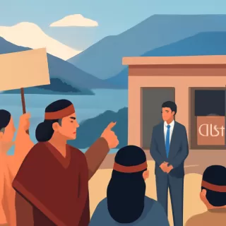 Mapuches denuncian que el intendente de Villa La Angostura clausuró el Camping Correntoso sin diálogo previo