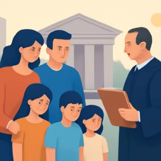 Acusan a padres de cuatro niños desaparecidos en Santa Lucía por desobediencia judicial