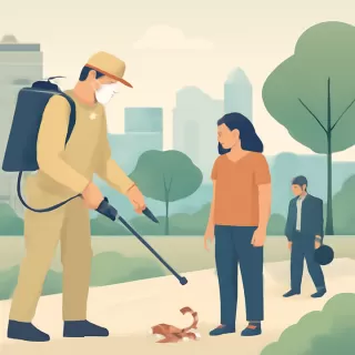 General Villegas refuerza tareas de prevención y control de alacranes en la ciudad