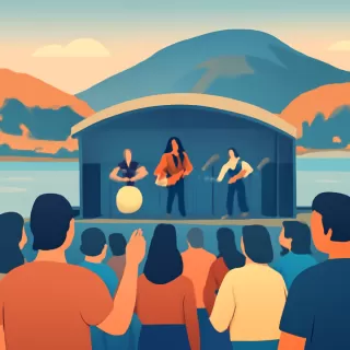 Luck Ra dará un concierto gratuito en la costa del lago Lácar, San Martín de los Andes