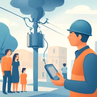 Se quemó un transformador y varias cuadras de Cipolletti quedaron sin luz