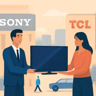 Sony transfiere el control de su división de televisores a la empresa china TCL