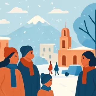 Tercera tormenta invernal afectará México con temperaturas de hasta -20 grados y nevadas