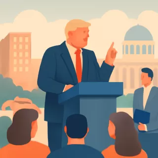 Donald Trump se autodefinió como dictador en el Foro Económico Mundial de Davos