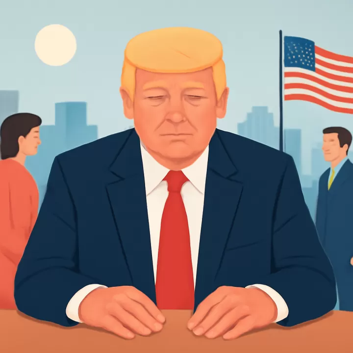Donald Trump presenta moretones en las manos durante la Junta de la Paz en Davos