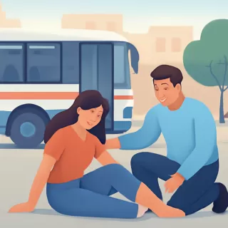 Joven de 20 años resulta herida por bala perdida en ómnibus de Cutcsa en Montevideo