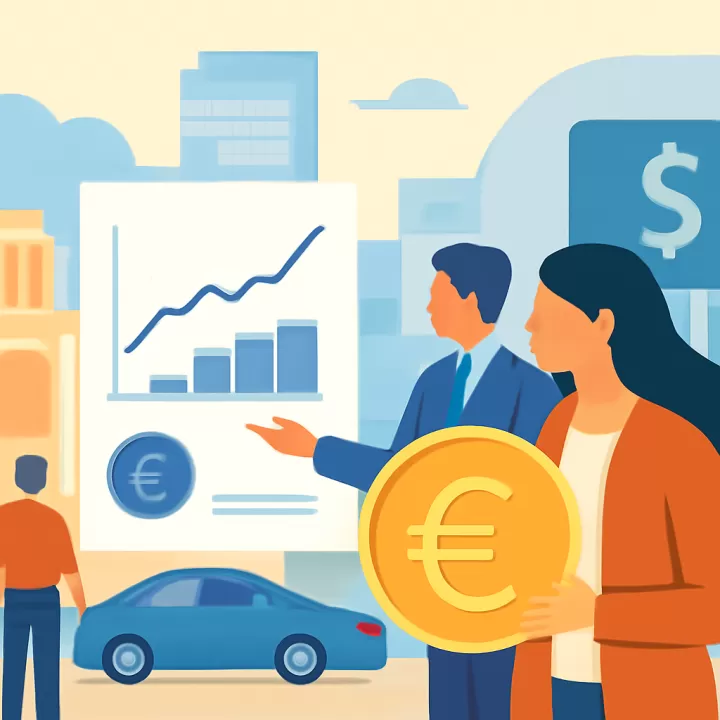 Cierre del euro blue y cotización oficial del euro en Argentina el 23 de enero de 2026