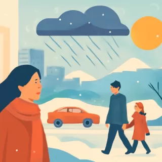 Alerta por tormenta invernal en Baja California el 23 de enero