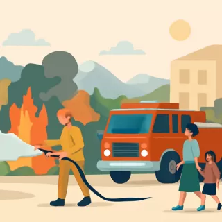 Extinguen un incendio forestal en Bariloche y mantienen alerta por riesgo de incendios