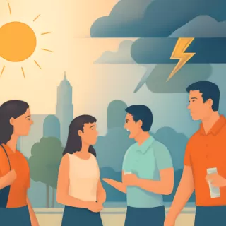 AMBA en alerta amarilla por calor con tormentas previstas entre el martes 27 y miércoles 28