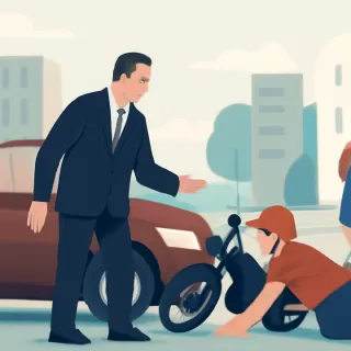 Ministro Carlos Negro atropelló a un motociclista en Montevideo mientras conducía con la libreta vencida