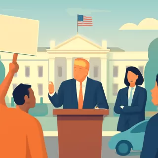 Principales controversias y decisiones del primer año del segundo mandato de Donald Trump