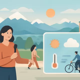 Pronóstico del tiempo en Bariloche: fin de semana con mucho sol y vientos moderados