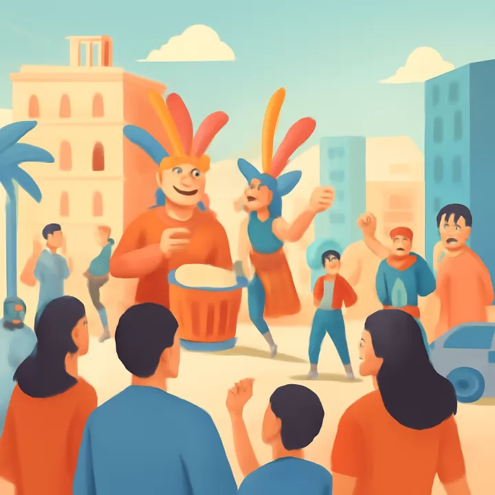 El desfile por 18 de Julio dio inicio al Carnaval 2026 en Montevideo