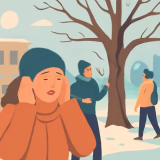 El frío extremo en Minnesota provoca grietas sonoras en los árboles, no explosiones reales