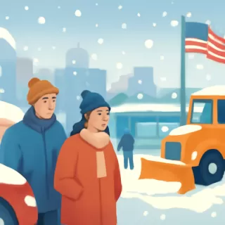 Estado de emergencia en EE.UU. por tormenta de nieve extraordinaria