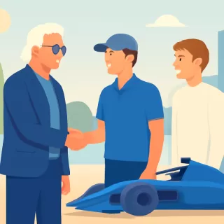 Flavio Briatore respalda a Colapinto y Gasly en la presentación del Alpine 2026