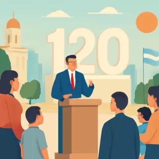 Santa Eleodora conmemoró 120 años con un acto oficial