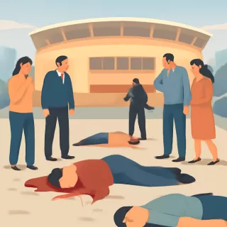 Tres hombres asesinados por atacantes disfrazados de policías durante un partido de fútbol en Ecuador