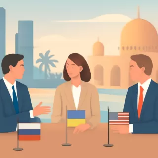 Rusia, Ucrania y Estados Unidos se reúnen por primera vez en Abu Dabi para negociar el fin de la guerra