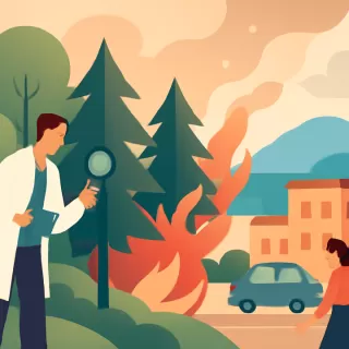 Investigación científica revela cómo los pinos aumentan el riesgo de incendios en Puerto Patriada