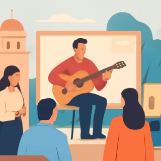 Máximo Vallozzi promueve la música folclórica en Canal 10 Córdoba