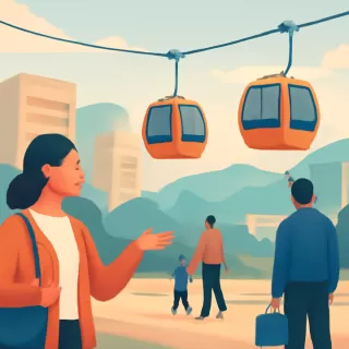 Línea 5 del Cablebús en CDMX modifica estaciones entre Benito Juárez y Magdalena Contreras