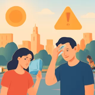 Alerta amarilla por ola de calor en La Plata: temperaturas máximas y recomendaciones para la salud y el hogar