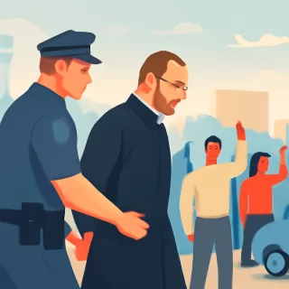 Policía arrestó a manifestantes religiosos en protesta contra ICE en aeropuerto de Minnesota