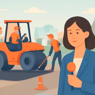 Realizan trabajos de fresado y bacheo en el Acceso Sur de Gualeguaychú