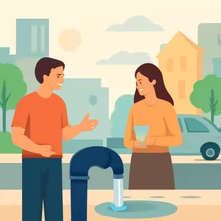 Reanudan el suministro de agua en Gualeguaychú tras reparar un caño dañado