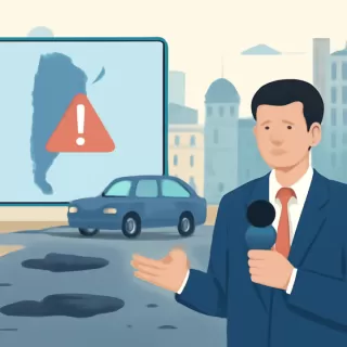 Informe alerta que más de la mitad de las rutas nacionales en Buenos Aires están en mal estado