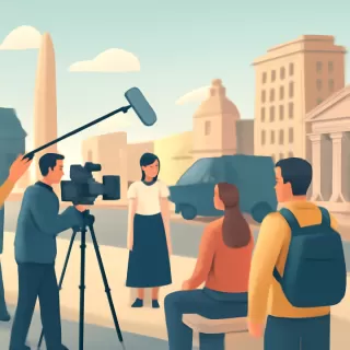 Netflix inicia filmación en La Plata con cortes de tránsito y operativo técnico