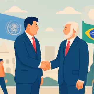 Xi Jinping llama a Lula da Silva a fortalecer el papel central de la ONU junto a Brasil y China