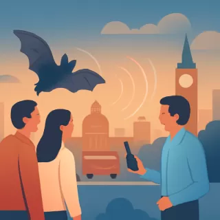 Descubren cómo el “GPS acústico” permite a los murciélagos volar en la oscuridad