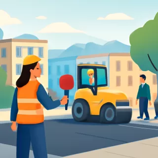 Avance en la pavimentación de la calle Habana en Bariloche: la obra está en sus tramos finales