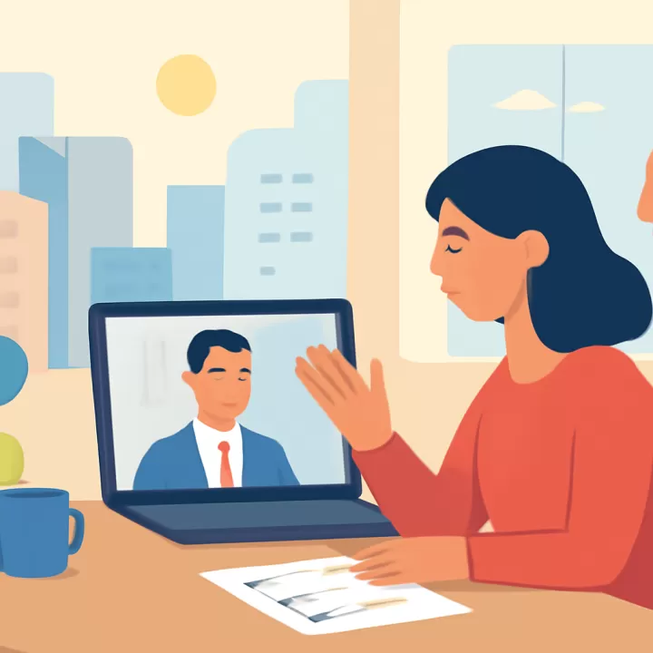 Checklist técnico para evitar fallas en entrevistas laborales por videollamada