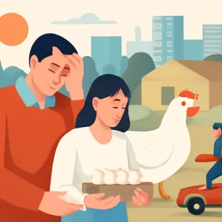 Crisis en el sector avícola de El Peligro por sobreproducción y caída de precios