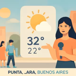 Pronóstico del tiempo para Punta Lara, Buenos Aires, sábado 24 de enero de 2026