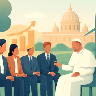 Papa León XIV se reúne con líderes del sector minero y energético para discutir minería sustentable