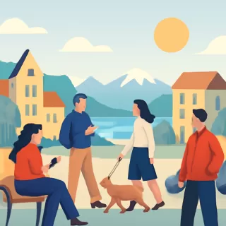 Clima en Bariloche: fin de semana con sol y temperaturas agradables