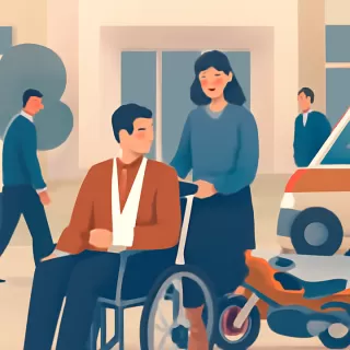 Motociclista involucrado en choque con el ministro Carlos Negro fue dado de alta tras cirugía