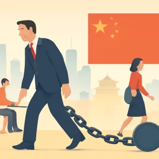 El dragón encadenado: por qué un chino libre produce cinco veces más