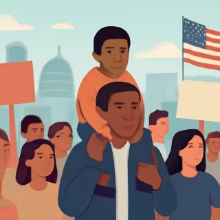 Estados Unidos: paro y protesta multitudinaria en Minneapolis tras detención de un niño por ICE