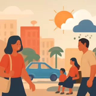 Pronóstico del tiempo para este sábado en San Juan: calor y nubosidad