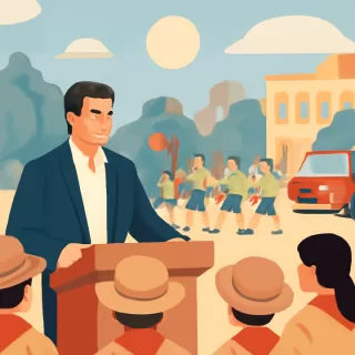 Axel Kicillof encabezó jornada de prevención de incendios forestales en Necochea